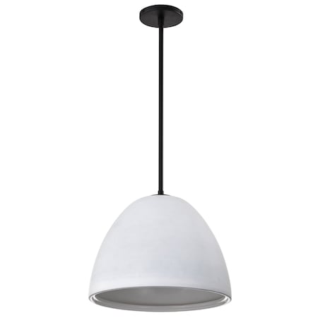 Nuvo Collins - 14 Inch Pendant - with White Ceramic 60/8013